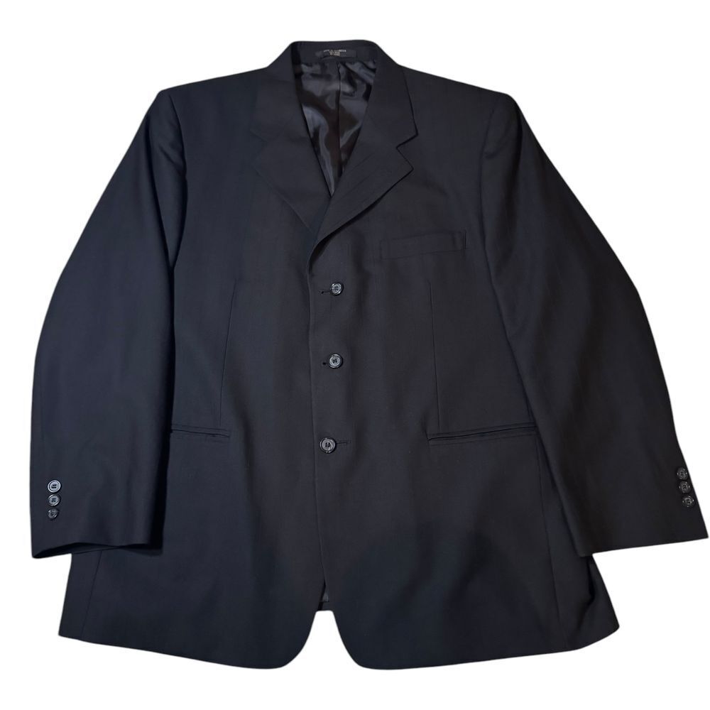 Dario di Napoli Blazer Suit Jacket Black 3 button Wool 44 S Career